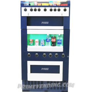   Soda + Snack Candy Combination Vending Machine Combo Food & Drink