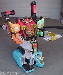   Bandai Power Rangers Deluxe Isis Command Megazord w/Red Power Ranger