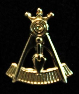 York Rite Past Illustrious Master Masonic Lapel Pin