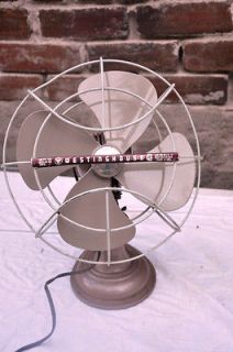 Vintage Westinghouse Electric Dominian Industrial steampunk Fan