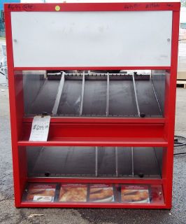   Sandwich Display Heated Merchandiser Double 2 Slant Shelves Warmer