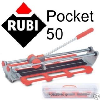 Rubi Pocket 50 Manual Tile Cutter 12986 *New w/ Case*