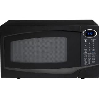 Sharp R 303TKC 1.0 Cu. Ft. 1100W Digital Microwave Oven Black