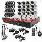 16CH CHANNEL CCTV DVR Video Security System 16 Outdoor Camera+1TB Hard 