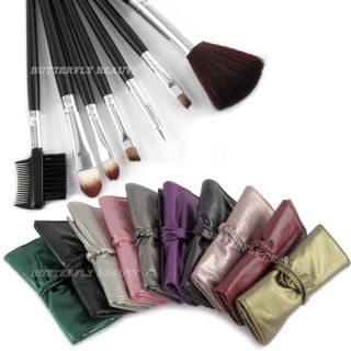   Brush Kit Eyeshadow Lip Foundation Concealer Case Comestic Tool Set