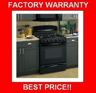 GE Profile BLACK 30 5 Burner Convection Bake Gas Range PGB910DETBB 