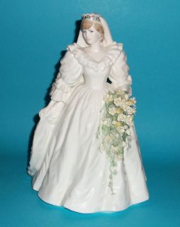 COALPORT ornament figurine royal Princess Diana Ltd Ed + CERT