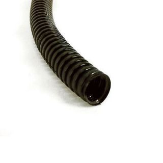   INCH BLACK SPLIT LOOM WIRE HOSE COVER CONDUIT POLY TUBE TUBING