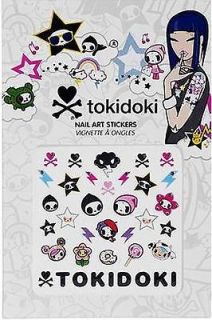 NEW tokidoki Nail Art Stickers Adios & Friends 2 SHEETS x 28 Stickers 
