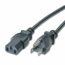 prong power cord in Power Cables & Connectors