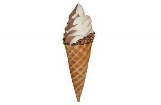 Soft Serve Chocolate Cone 5x13 Decal for Ice Cream Truck or Parlor 