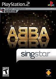   CONSOLE GAME SingStar ABBA BAND KARAOKE SINGING PS2 PS3