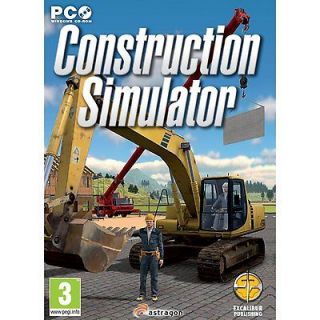 Construction Simulator (PC CD) PC 100% Brand New
