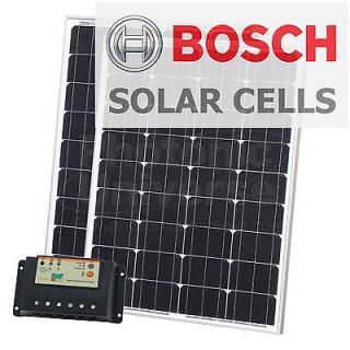 160W (80W+80W) solar charging kit with controller & cable for 12V/24V 