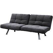 MAINSTAYS Modern Futon Sofa Bed Couch Lounge Chair Lounger Fold Out 