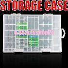 Battery Holder Hard Plastic Case Storage Box Rack Transparent for AAA 