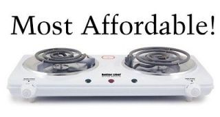   Double Electric Counter Top Hot Plate 1500W Stove Burner By Betterchef