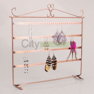 Large Copper 128 Earrings Fashion Jewelry Holder Jewellery Display 