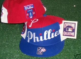 Philadelphia Phillies hat cap Cooperstown fitted 7 3/8