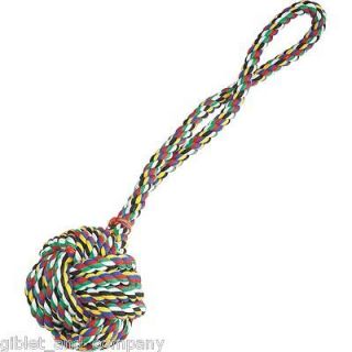 MONKEYS FIST KNOT ROPE 21   Knotted Cotton Rope Ball Large Dog Toy