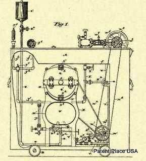 Coffee or Peanut Roaster 1886 US Patent Art Print_B309