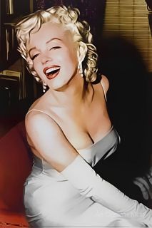 Marilyn Monroe White Dress II   CANVAS OR PRINT WALL ART