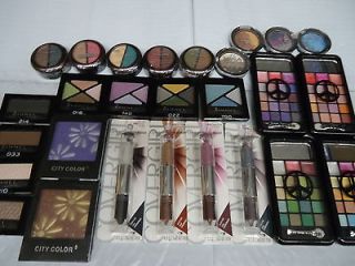 27 EYE SHADOW LOREAL, RIMMEL, COVERGIRL, CITYCOLORS WHOLESALE LOT MANY 