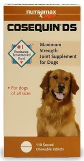 Cosequin DS Capsules 110ct Joint health for Dogs Double strength 