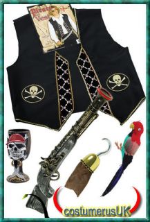 PIRATE COSTUME ACCESSORIES FANCY DRESS ALL KINDS @@LOOK