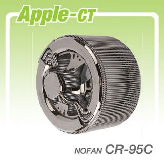 NOFAN Black Pearl CR 95C Free Noise Fanless Pc Computer CPU Cooler