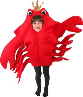 Childs King Crab Boys Or Girls Halloween Costume Sm