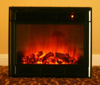 Electric Firebox Fireplace Insert Room Heater Patented BFL 23R New 23 
