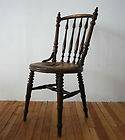 Antique Victorian Chair Bobbin Legs Ibex Bentwood Bedroom Occasional 