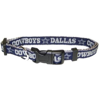   Adjustable Dallas Cowboys Football Superbowl Dog Pet Collar Leash