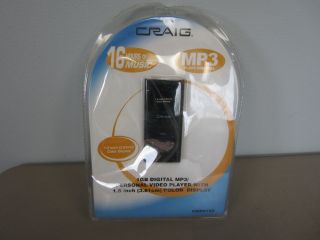 CRAIG *1GB DIGITAL  w/ PERSONAL VIDEO PLAYER* CMP615D   NEW