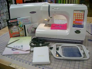 Janome Memory Craft 10000 Sewing and Embroidery Machine