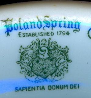c1930 Poland Spring Mineral Water Hotel Maine Central Railroad RR 