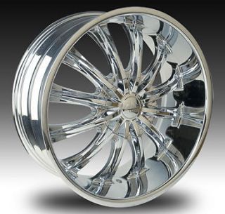 18 BORGHINI B15 wheels chrome 18x7.5 5lug 10hole 5X105 & 114.3 et 38 