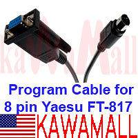 Serial RS232 CAT cable for Yaesu FT 857 FT 817 CT 62