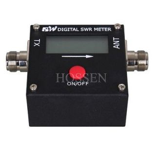   VHF/UHF Power&SWR Meter 120W LCD Display with High Performan​ce CPU