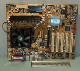 Asus K8N E Motherboard with Ram and Processor