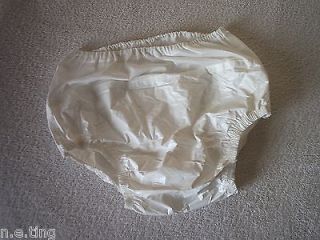   Cut Pull On Plastic & Polyester Mix Incontinence Pants Unisex Large