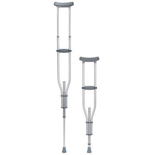 Drive Medical Knock Down Universal Aluminum Crutches rtl10433