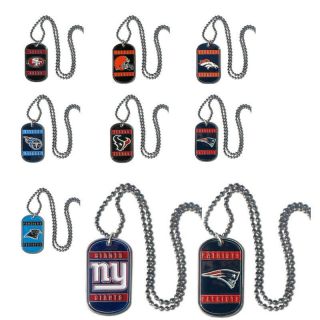 NFL Teams   Official Dog Tags / Neck Tag   Necklace