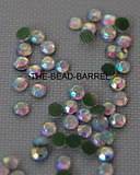 CRYSTAL CLEAR AB 3MM SS10 HOT FIX RHINESTONES 10SS 1440 STONES PER BAG 