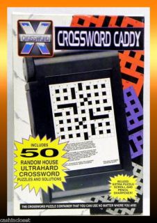Random House CROSSWORD CADDY Roll A Puzzle *NEW*