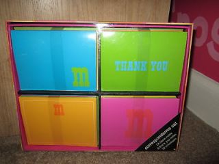   ​/STATIONERY MONOGRAM M SET/THANK YOU/BLANK NOTE CARDS LOT/NEW