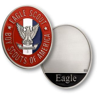 Boy Scouts EAGLE SCOUT MEDALLION Challenge Coin Engravable 79018