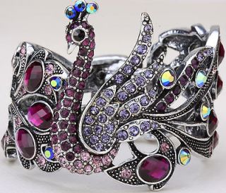 peacock cuff bracelet in Bracelets