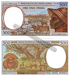 CAMEROUN (Central African States) 500 FRANC UNC P 201e